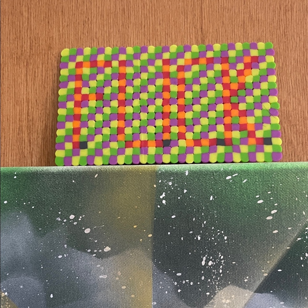 Colorful Mosaic beaded Art Piece